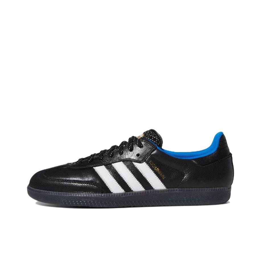 推荐商品：adidas Originals Samba OG T头鞋 板鞋 经典复古舒适百搭耐磨合成革圆头薄底贴合 黑色/白色/蓝色