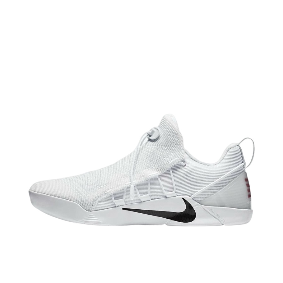 Nike Kobe A.D. NXT 科比 缓震支撑 防滑轻便 实战拼接 圆头 抽绳 篮球鞋 白色