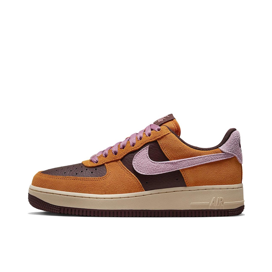 推荐商品：Nike Air Force 1 空军一号 板鞋 轻便舒适百搭耐磨防滑复古 低帮/橙色/紫色