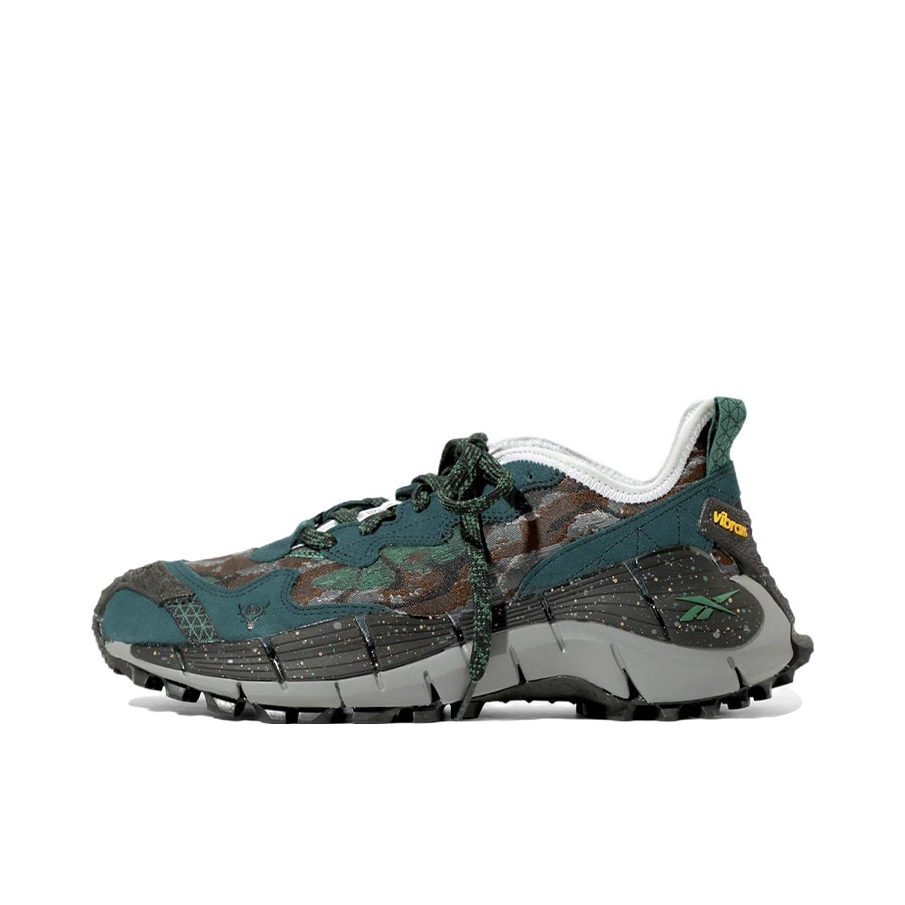 推荐商品：Reebok/锐步 Zig Kinetica Ⅱ Edge GTX 运动休闲鞋 防滑耐磨舒适透气复古厚底 South2 West8联名/迷彩