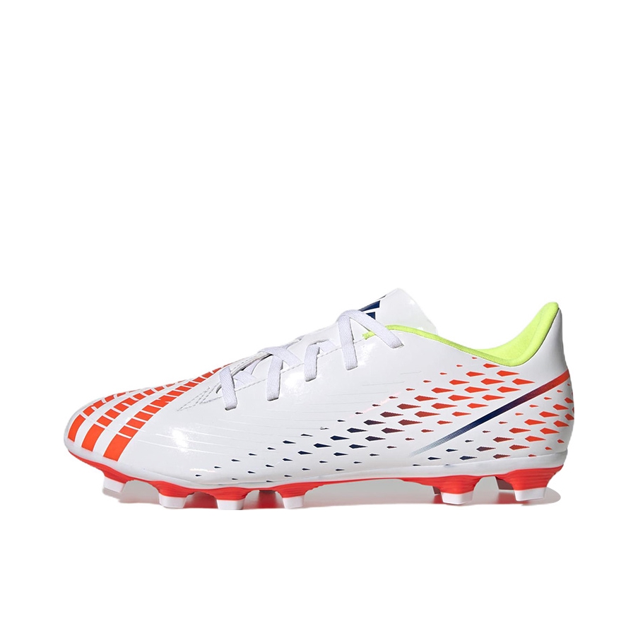 推荐商品：adidas Predator Edge .4 FG 入门 长钉 硬天然草场 足球鞋 白/红