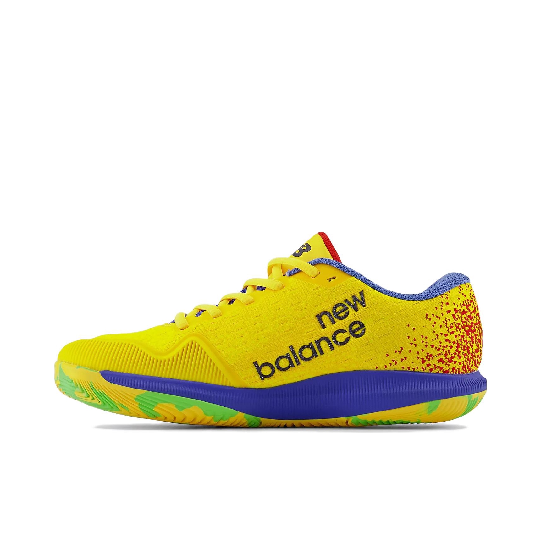 推荐商品：New Balance Clay Court Fuel Cell 996v4 耐磨 网球鞋 亮黄