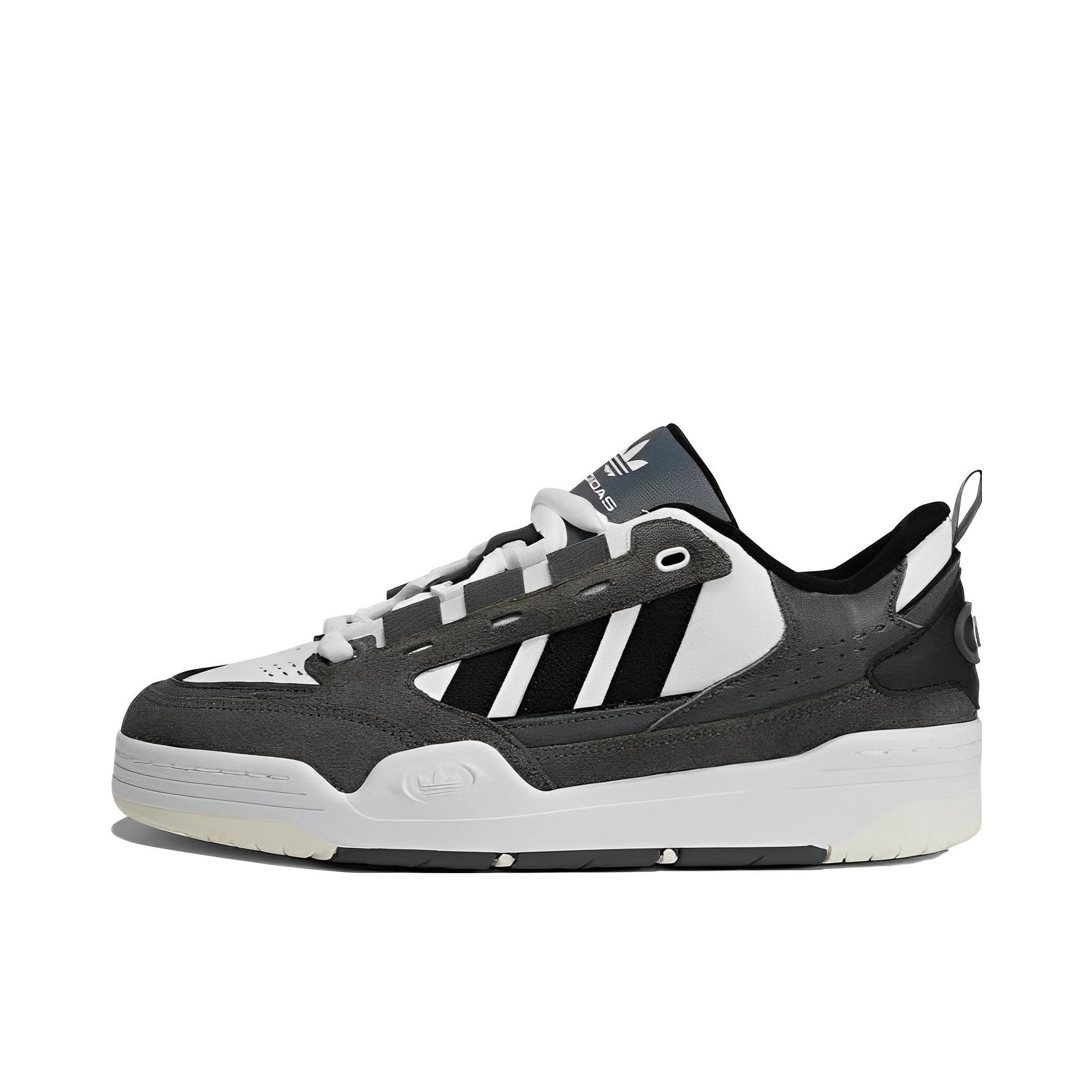 推荐商品：adidas Originals ADI2000 复古 防滑耐磨 舒适百搭 面包鞋 白色/深灰色