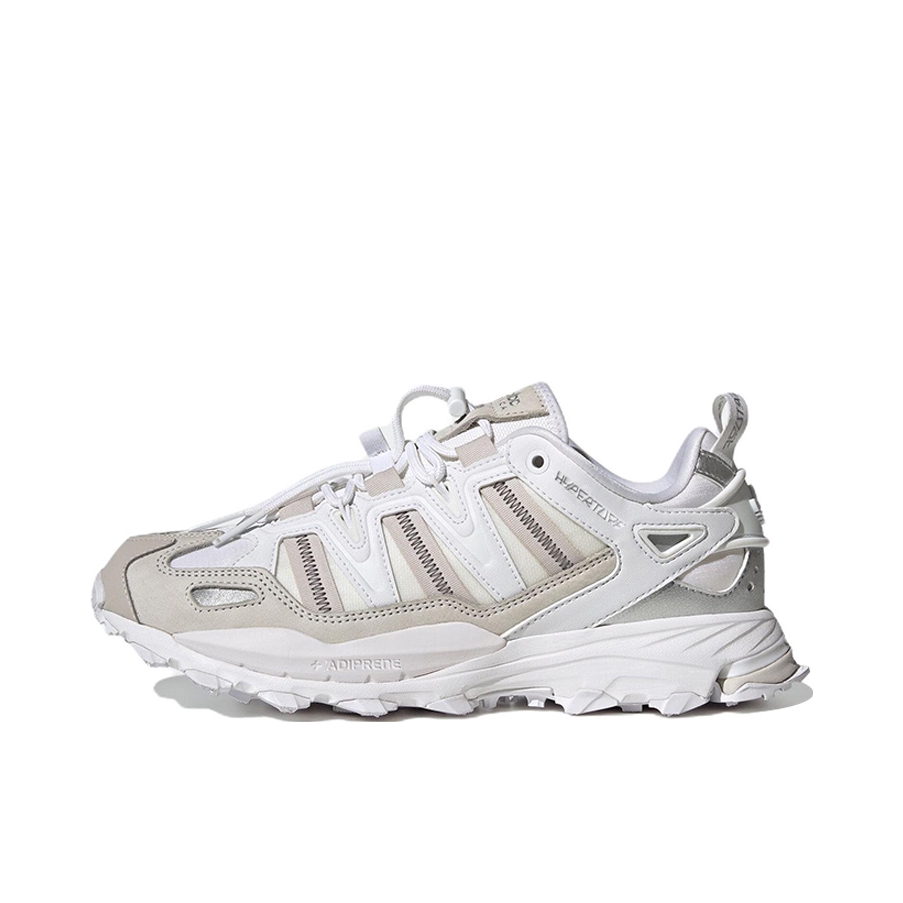 推荐商品：adidas Originals Hyperturf 防滑耐磨 减震支撑 舒适 复古 织物 户外 休闲鞋 白色/灰色