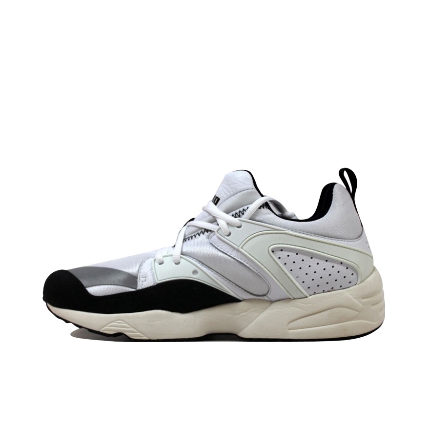 推荐商品：Puma/彪马 Blaze of Glory 运动休闲鞋 防滑耐磨舒适轻便减震透气复古百搭潮流简约织物皮革圆头 Black/White 酷黑白