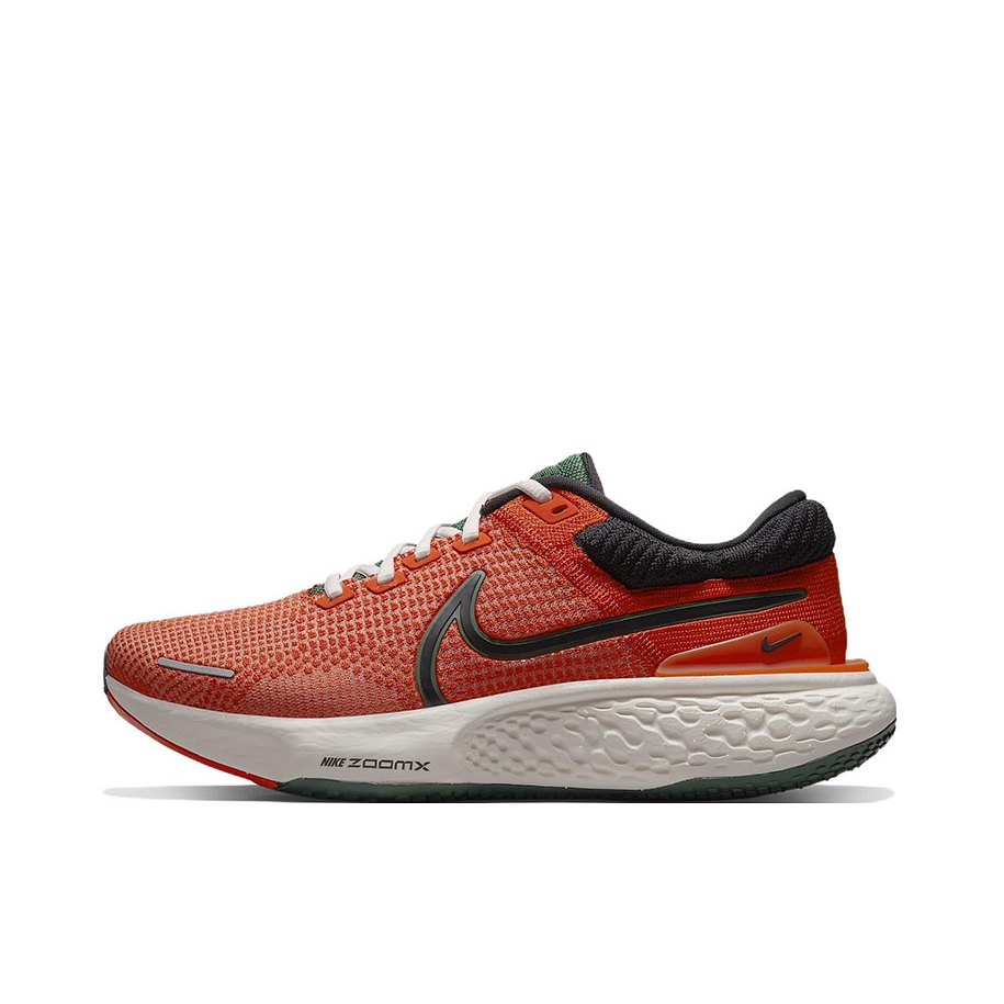 推荐商品：Nike ZoomX Invincible Run FlyKnit 2 跑鞋 防滑耐磨减震轻便织物百搭休闲圆头支撑 橙色/黑色