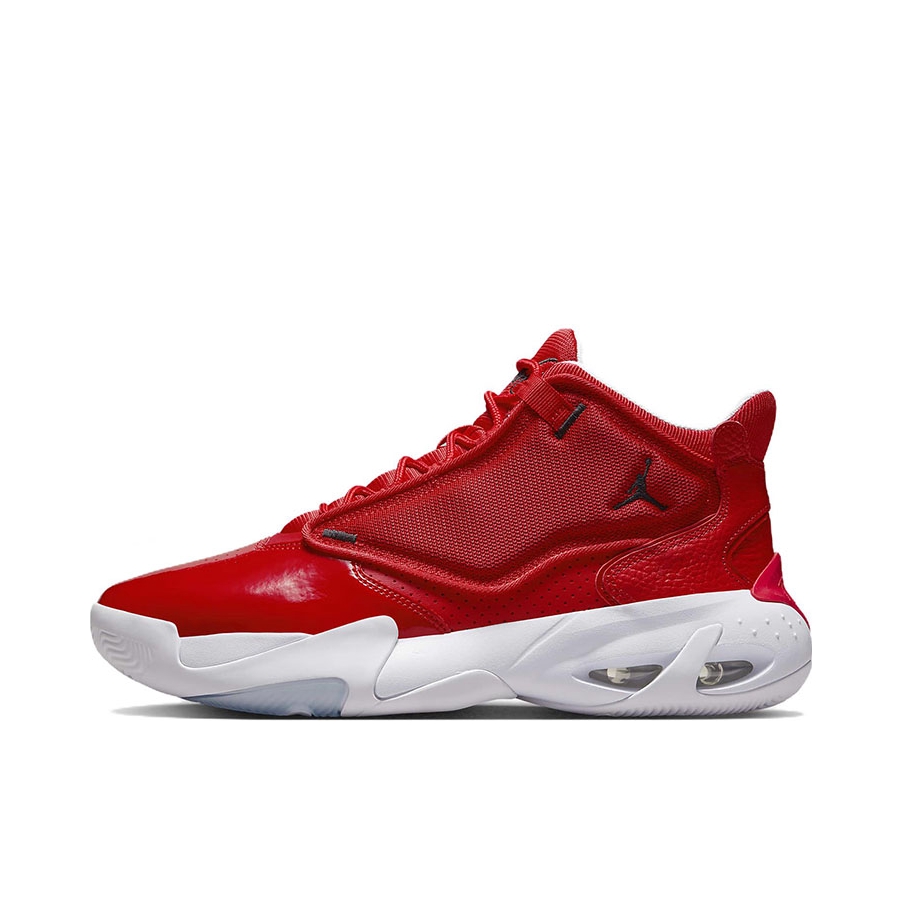 推荐商品：Jordan Max Aura 4 篮球鞋 减震舒适防滑耐磨百搭圆头抓地运动合成革 红色/白色