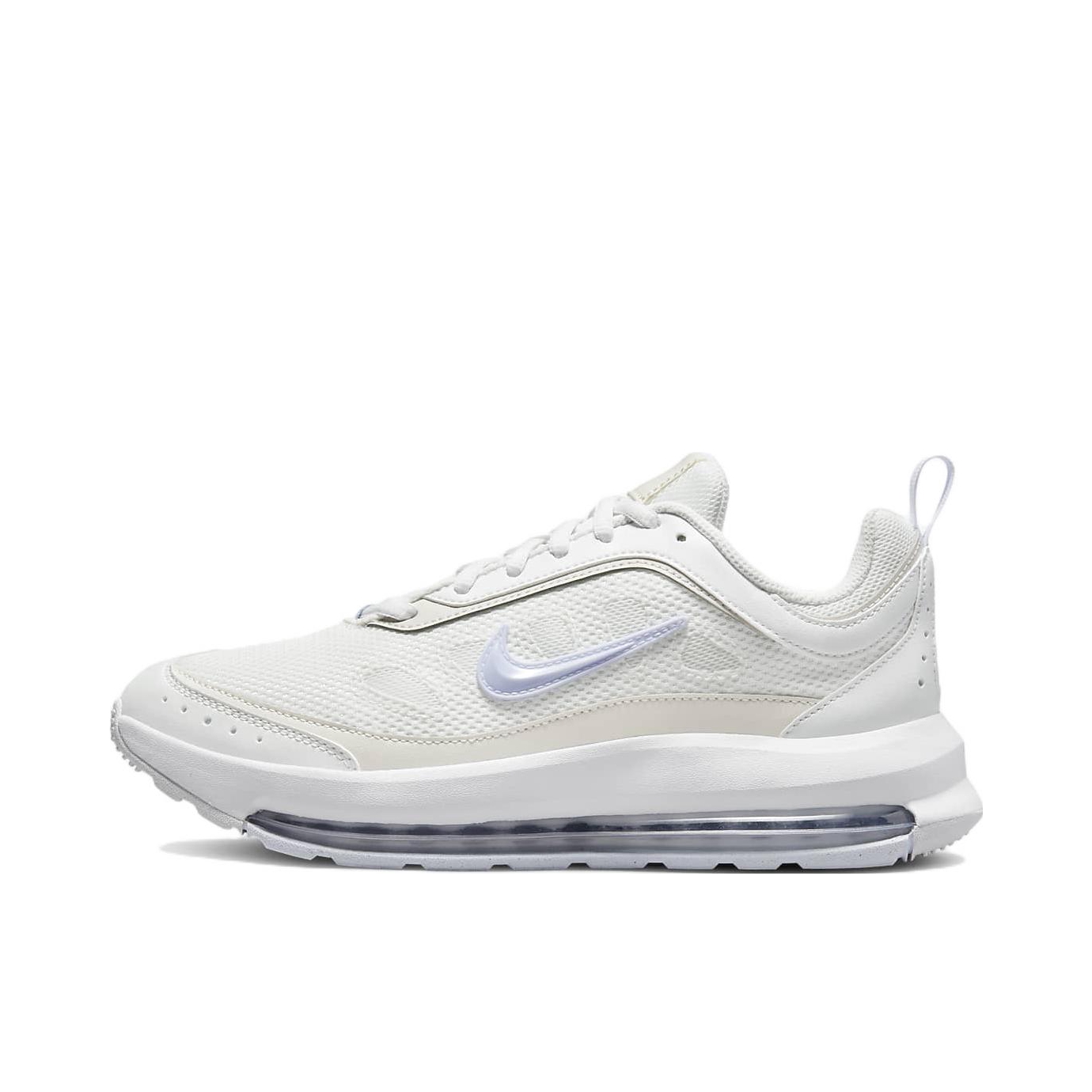 推荐商品：Nike Air Max AP 跑鞋 减震回弹防滑耐磨轻便透气复古百搭织物合成革气垫圆头 白灰