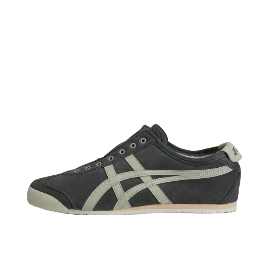 推荐商品：Onitsuka Tiger/鬼塚虎 Mexico 66 Slip-on 懒人鞋 德训鞋 运动休闲鞋 复古轻便透气一脚蹬舒适百搭 加绒/绿色/灰色