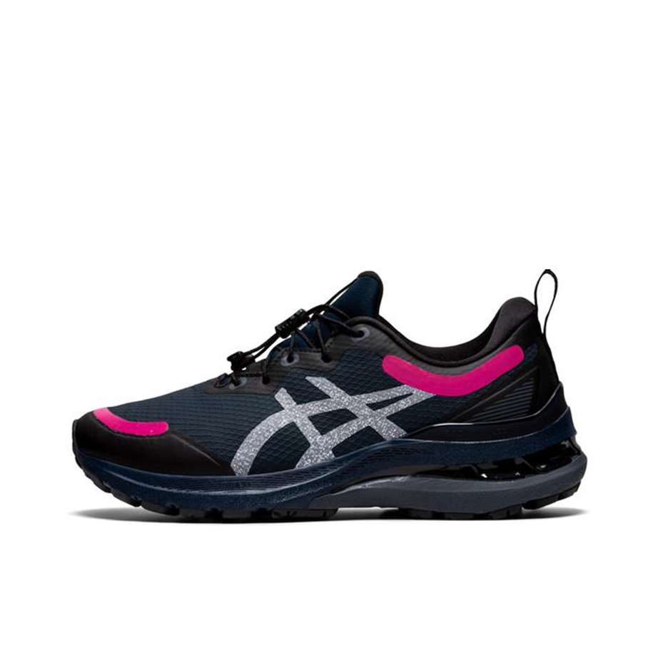 推荐商品：Asics/亚瑟士 Gel-Kayano 28 跑鞋 马拉松夜跑气垫稳定足弓支撑防滑耐磨缓震回弹网面透气织物 女款/黑色/藏蓝