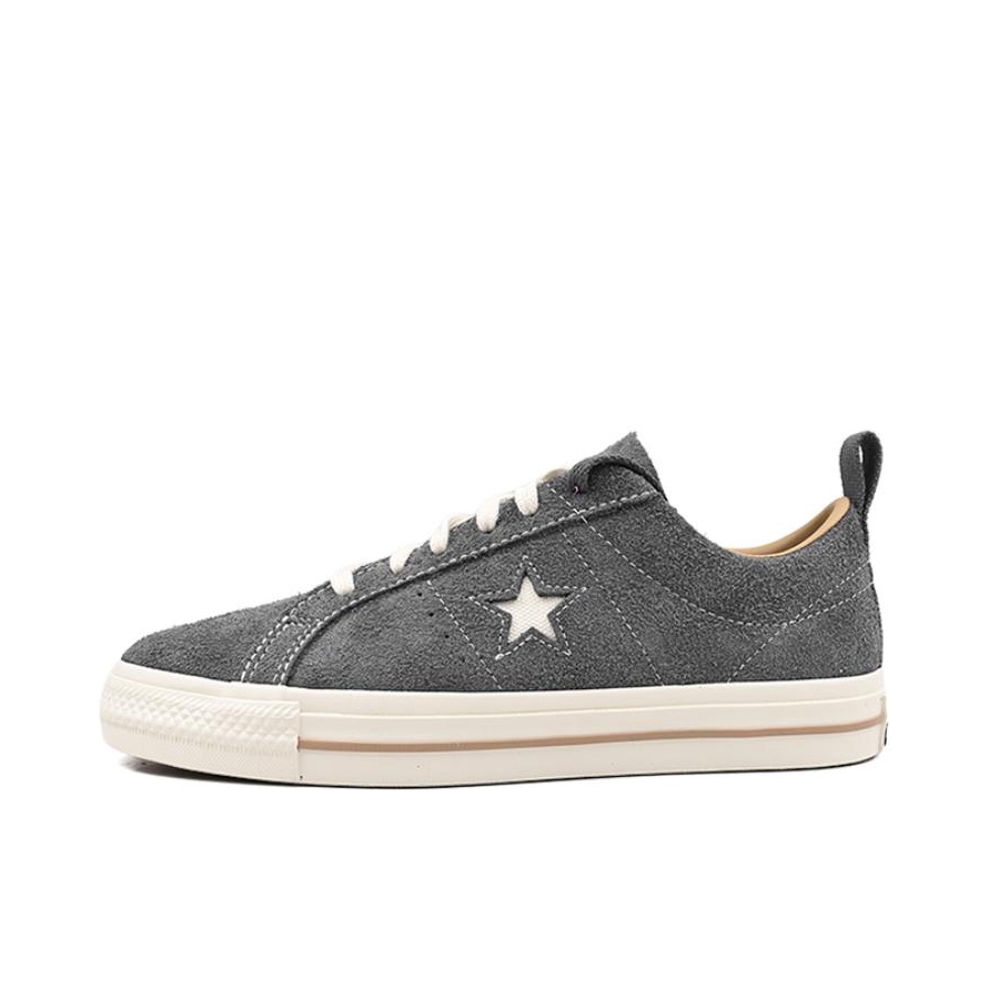 推荐商品：Converse/匡威 One Star Pro 翻毛皮 潮流复古 舒适 耐磨 防滑 板鞋 灰色/米白色