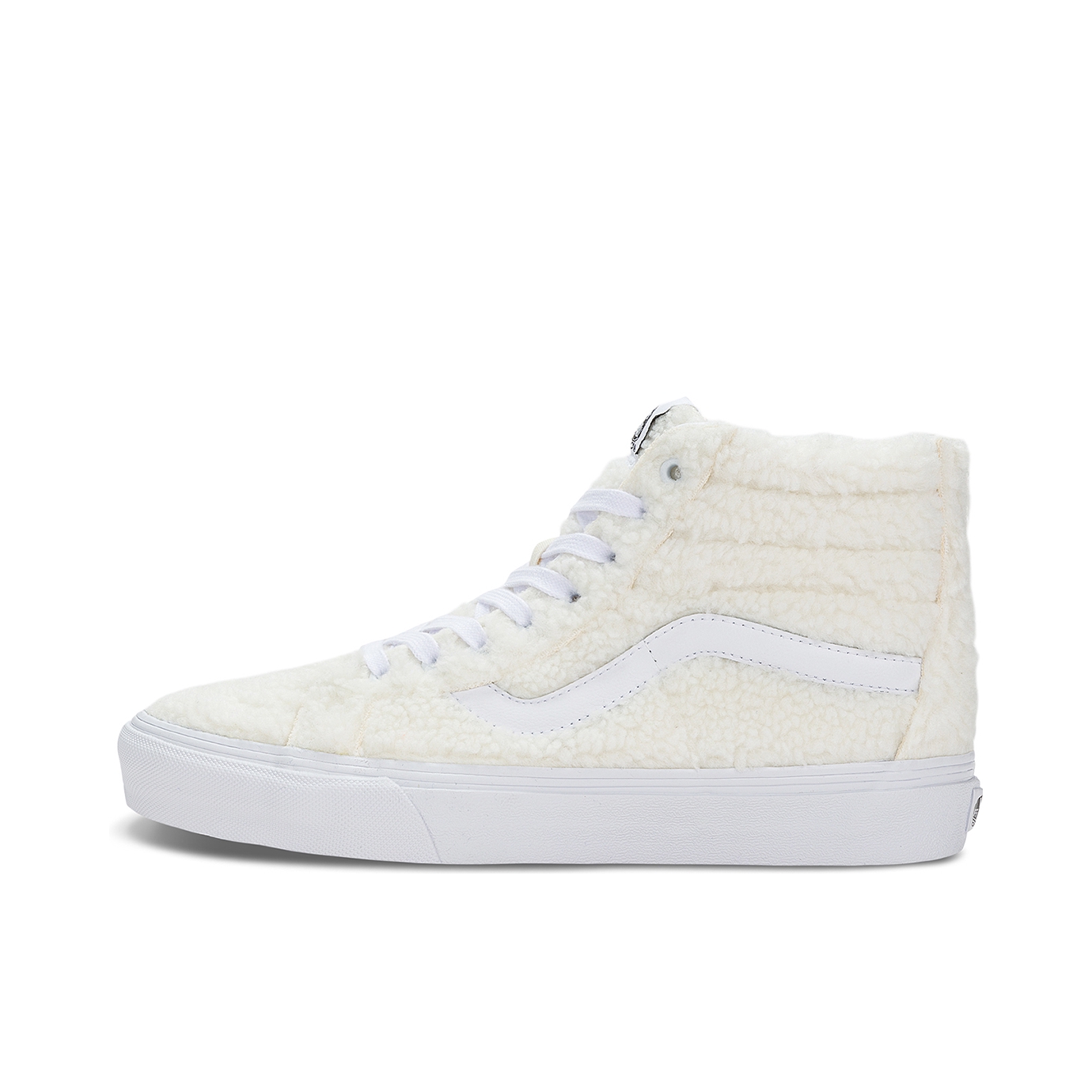 推荐商品：Vans/范斯 SK8-Hi 板鞋 潮流经典拼接复古街头厚底 灰色/棕色/羊羔毛