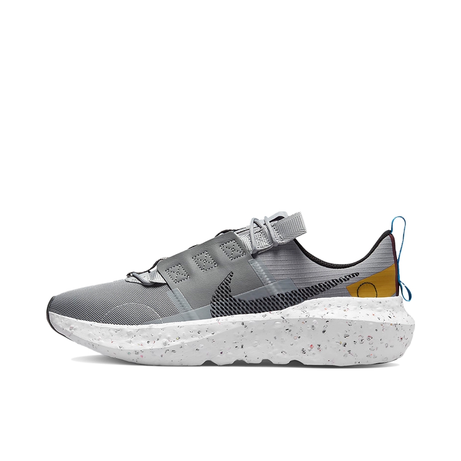 推荐商品：Nike Crater Impact 跑鞋 时尚减震防滑耐磨轻便透气织物运动回弹合成革防水 粒子灰/浅烟灰