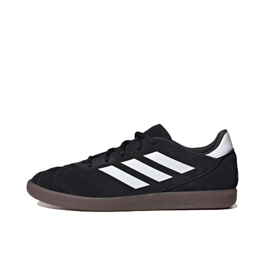 推荐商品：adidas Sala Court IC/IN 中端 平底 人造草地 耐磨防滑 圆头 场下 训练 足球鞋 黑色