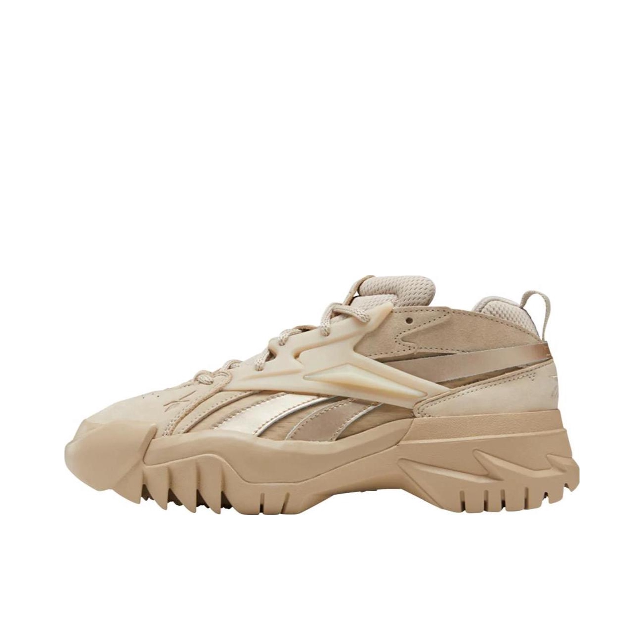 推荐商品：Reebok/锐步 Club C V2 减震回弹 防滑耐磨 休闲运动 老爹鞋 Cardi B联名/女款/米色