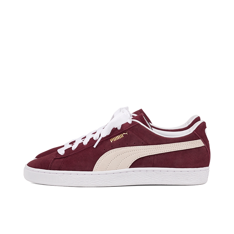 推荐商品：Puma/彪马 Suede Classic 面包鞋 板鞋 舒适百搭防滑耐磨轻便透气复古低帮圆头 JJJJound联名/深红色