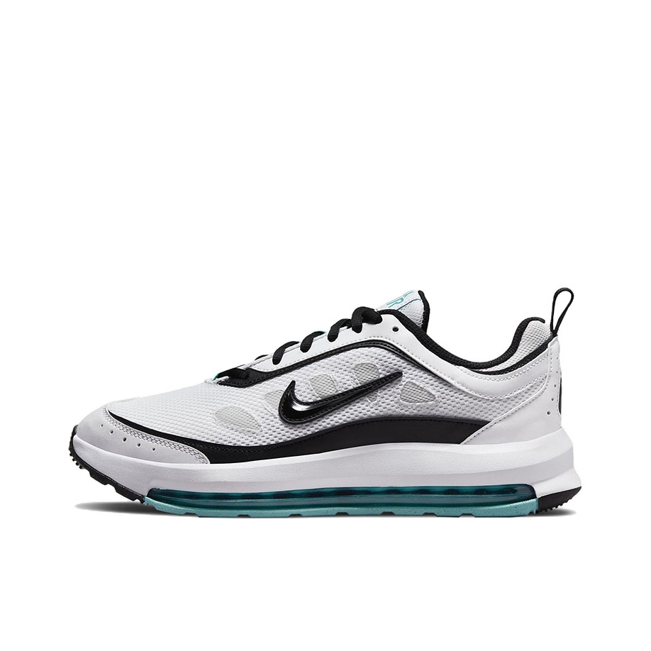 推荐商品：Nike Air Max AP 跑鞋 减震回弹防滑耐磨轻便透气复古百搭织物合成革气垫圆头 白色/黑色/蓝色