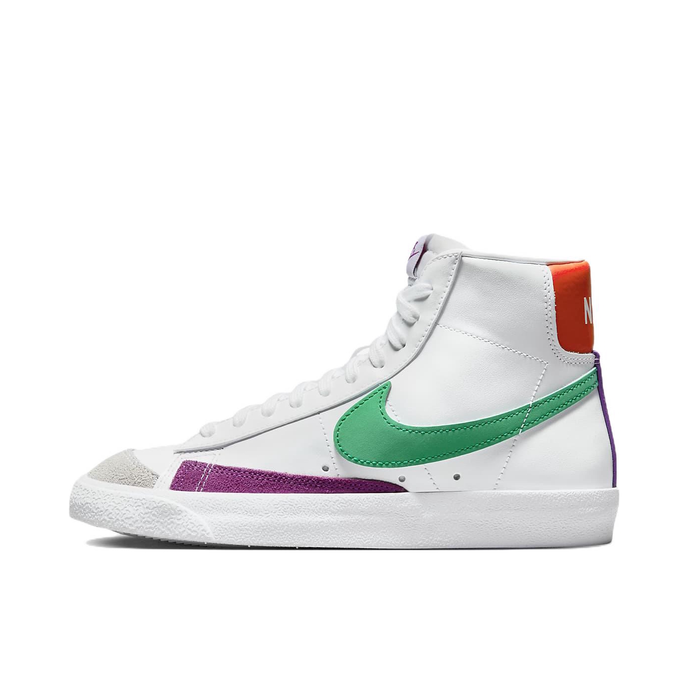 推荐商品：Nike Blazer 板鞋 经典复古防滑舒适百搭 白色/灰色/绿色