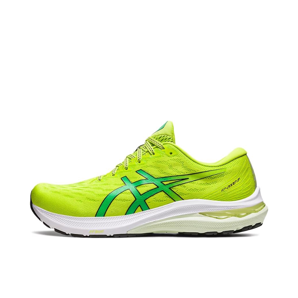 推荐商品：Asics/亚瑟士 GT-2000 11 跑鞋 缓震排汗透气轻量回弹稳定支撑FF BLAST科技马拉松 绿色/黑色