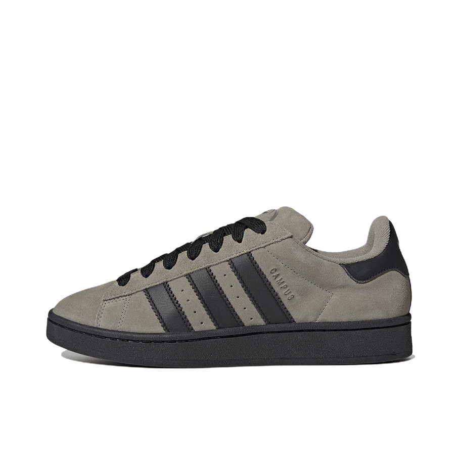 推荐商品：adidas Originals Campus 00s 板鞋 面包鞋 复古缓震透气轻便薄底贴合耐穿圆头包裹性平跟支撑 褐色/黑色