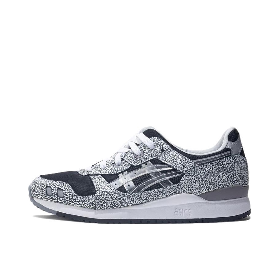 推荐商品：Asics/亚瑟士 Gel-Lyte 3 OG 减震回弹 耐磨防滑 舒适透气 合成革 缓震 复古 低帮 跑鞋 Awake NY联名/灰色/黑色