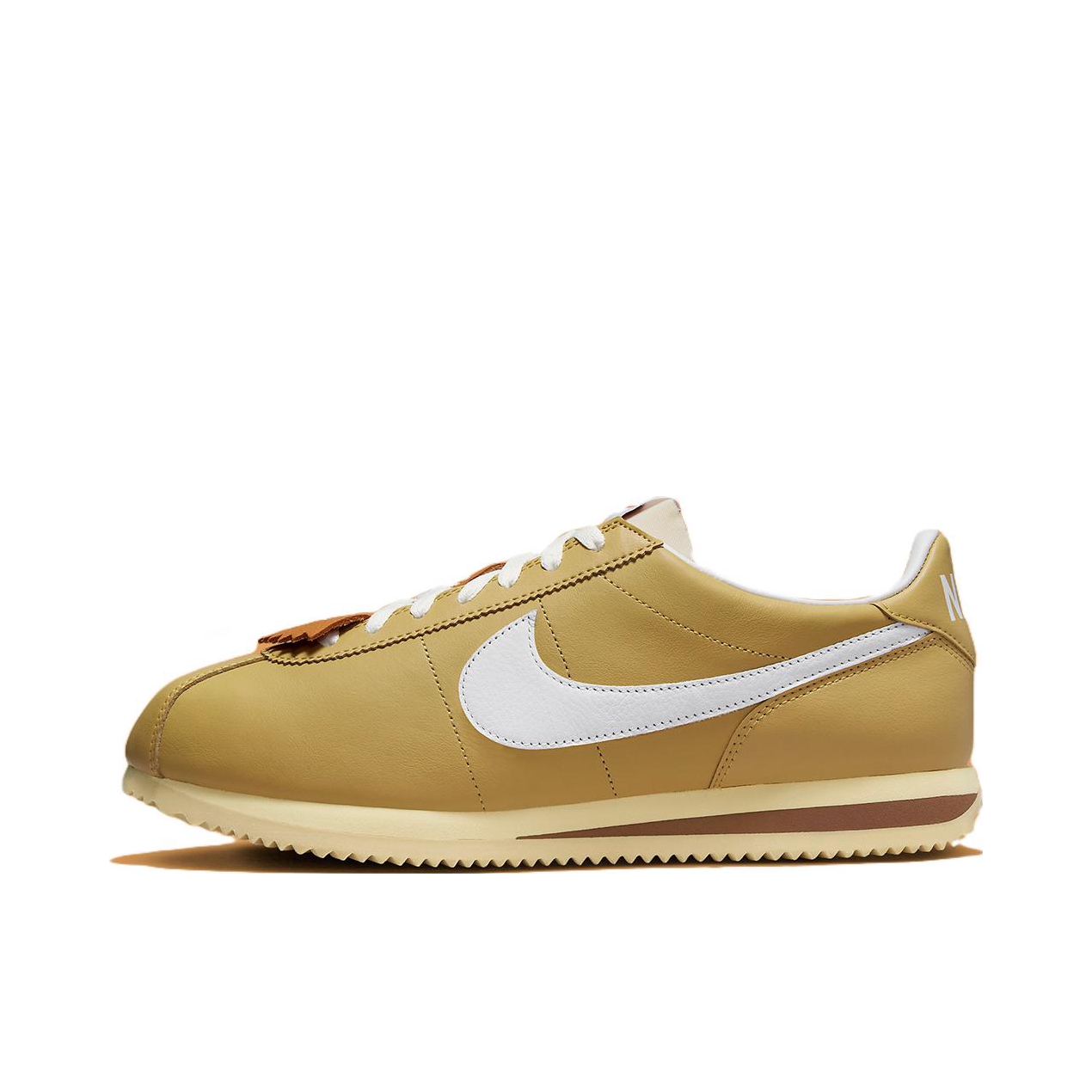 推荐商品：Nike Classic Cortez 阿甘鞋 跑鞋 防滑耐磨缓震透气轻便抓地舒适低帮耐穿贴合 Racing Rabbits 棕褐/白色