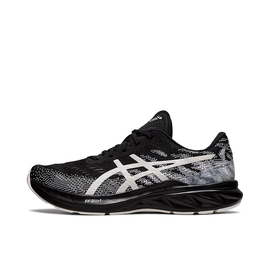 推荐商品：Asics/亚瑟士 Dynablast 3 减震回弹 防滑耐磨 舒适透气 织物 跑鞋 黑色/白色