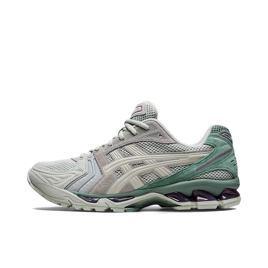 推荐商品：Asics/亚瑟士 Gel-Kayano 14 跑鞋 舒适减震防滑耐磨网面百搭复古慢跑 绿色