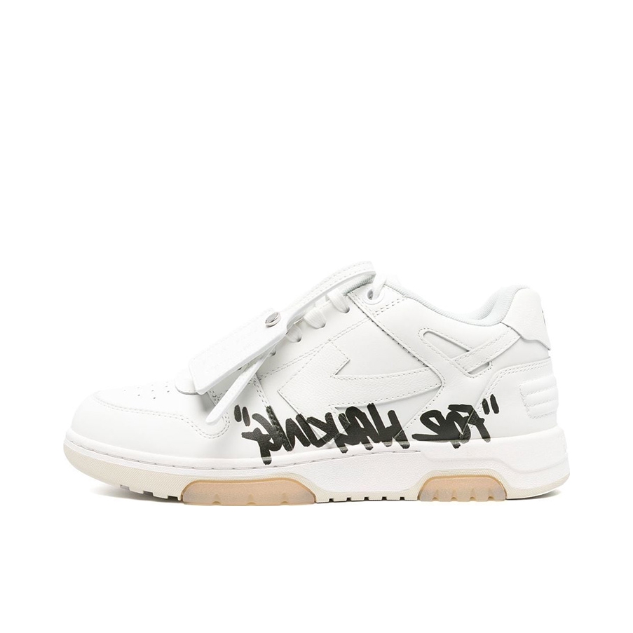 推荐商品：OFF-WHITE Out Of Office 时尚简约 休闲百搭 舒适圆头 防滑耐磨 牛皮 板鞋 白色/黑色/褐色