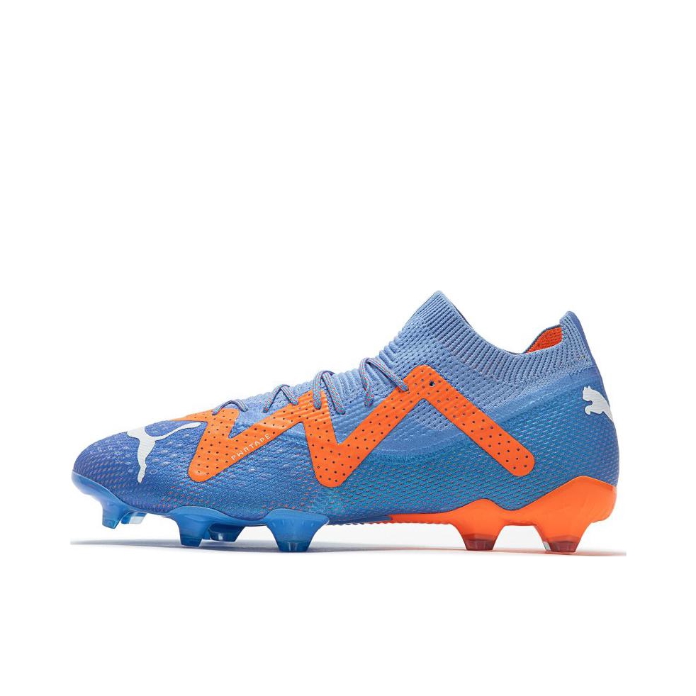 推荐商品：Puma/彪马 Future Ultimate FG/AG 防滑耐磨 舒适透气 复古 运动 长钉 胶质 人造草地 足球鞋 蓝色/橙色