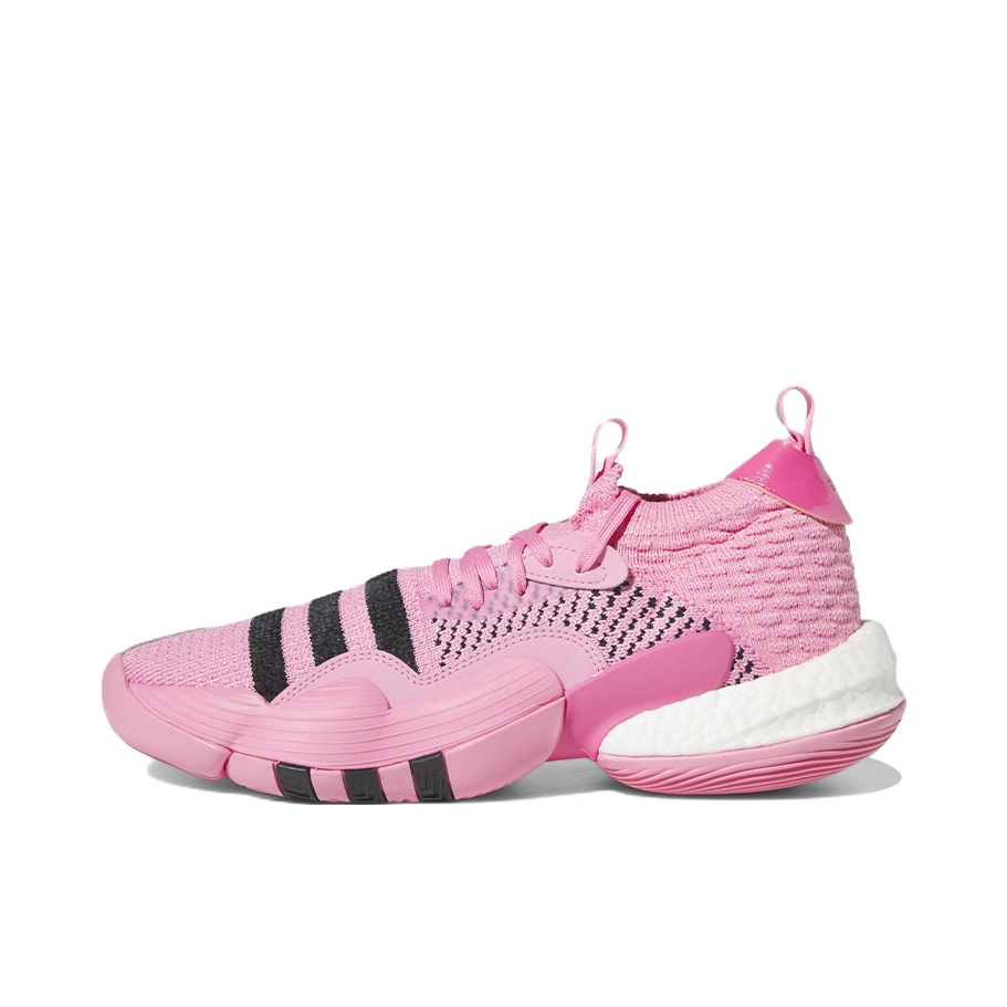 推荐商品：adidas Trae Young 2 特雷杨2代 篮球鞋 透气实战减震回弹 粉色/黑色