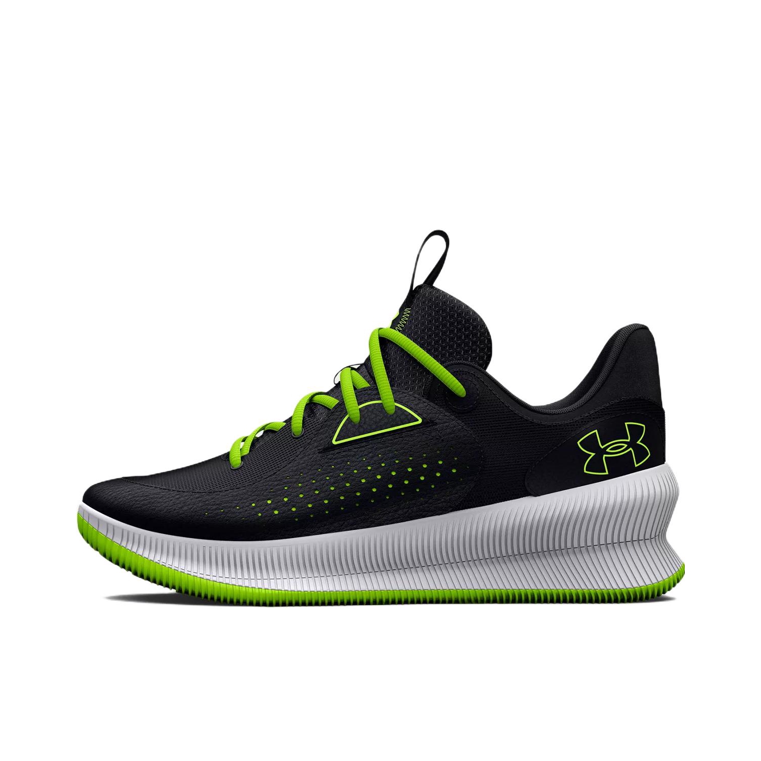 推荐商品：Under Armour/安德玛 Twenty47耐磨 实战 防滑 篮球鞋 黑色/绿色