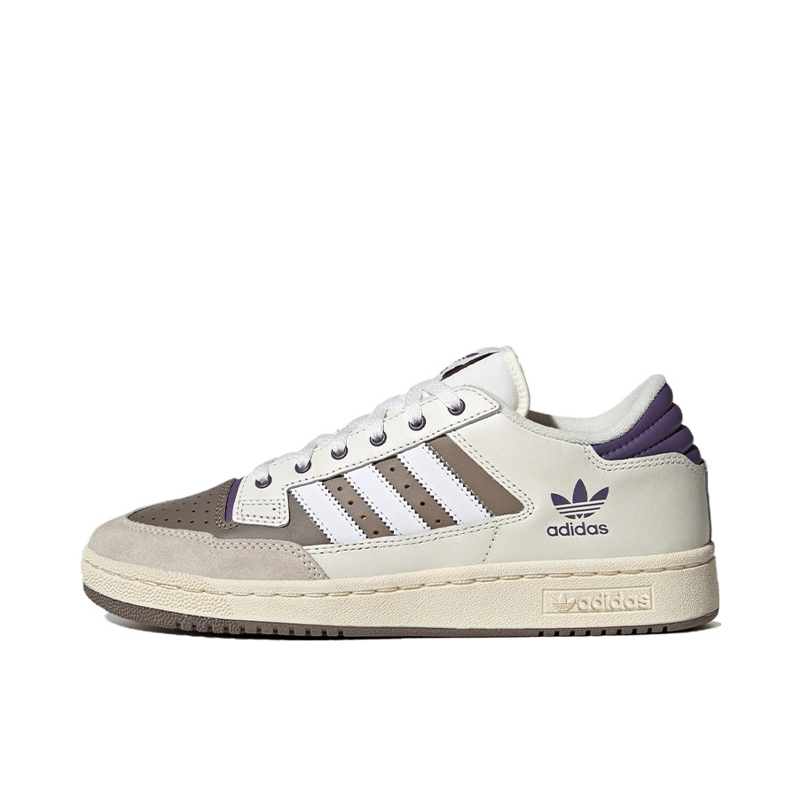 推荐商品：adidas originals Centennial 85 板鞋 舒适轻便防滑减震耐磨复古 白色/紫色/灰色