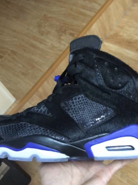 aj6黑紫