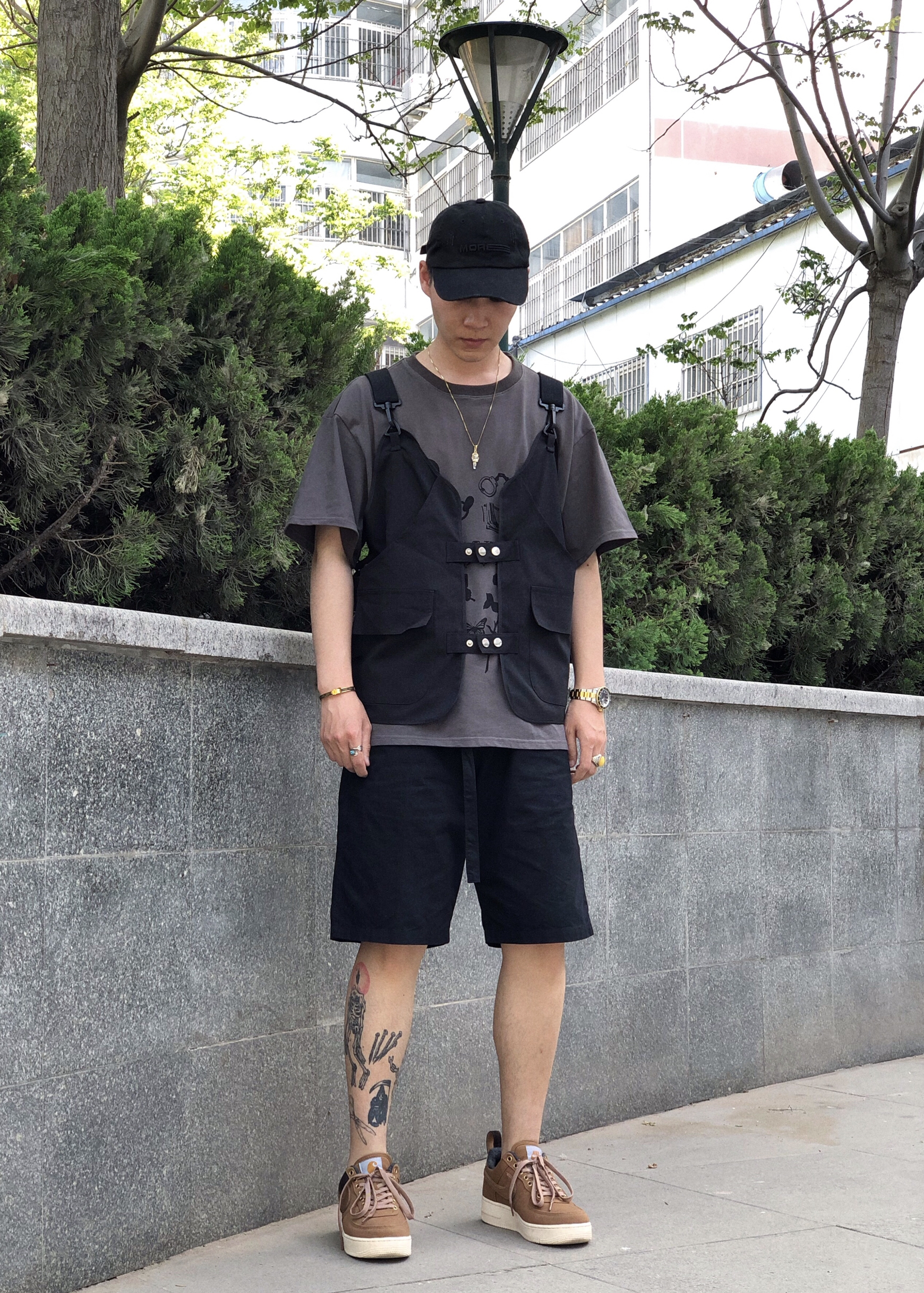 Day 5 / 暗黑系工装风
