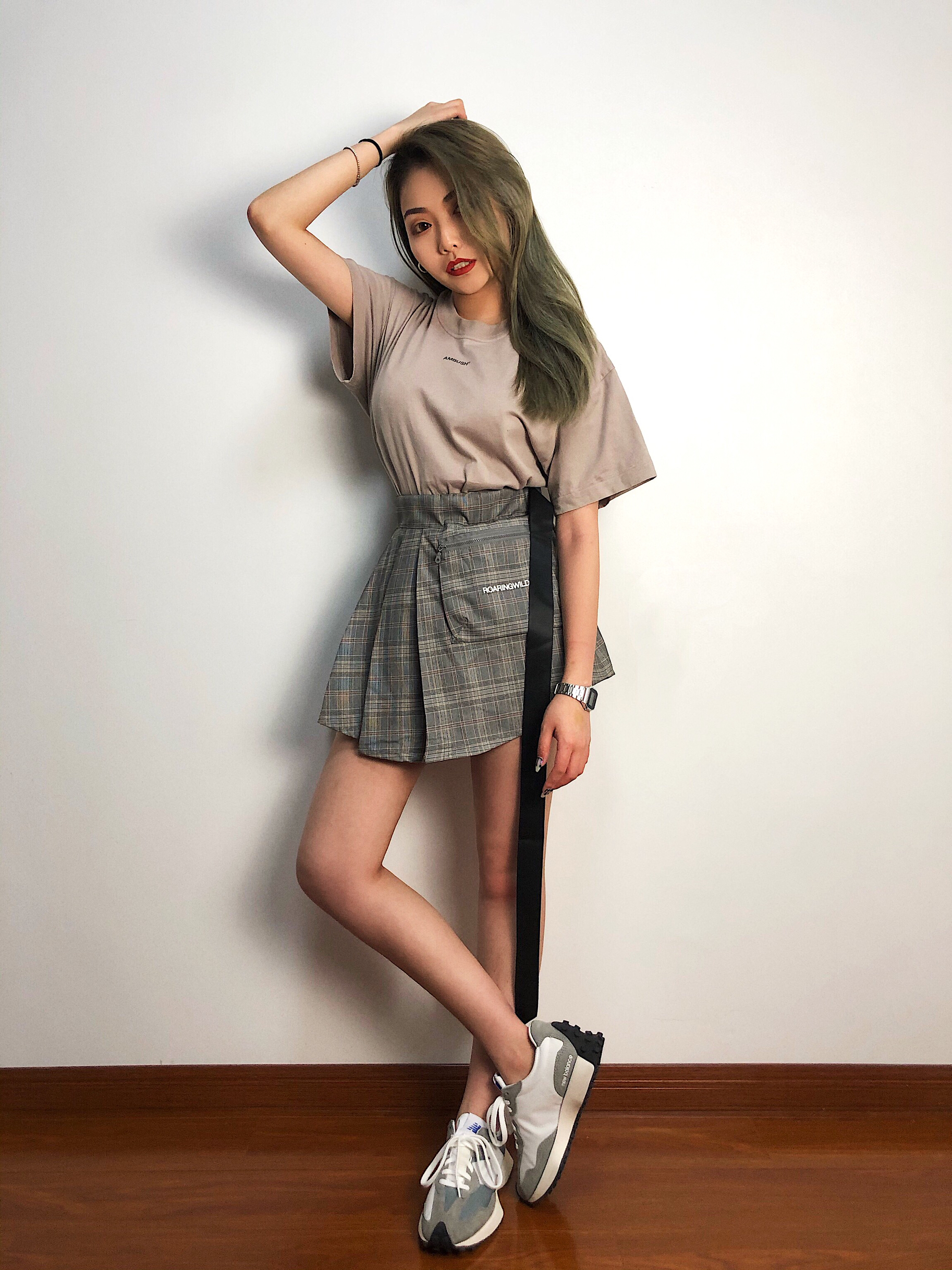 OOTD 冷色系这样搭