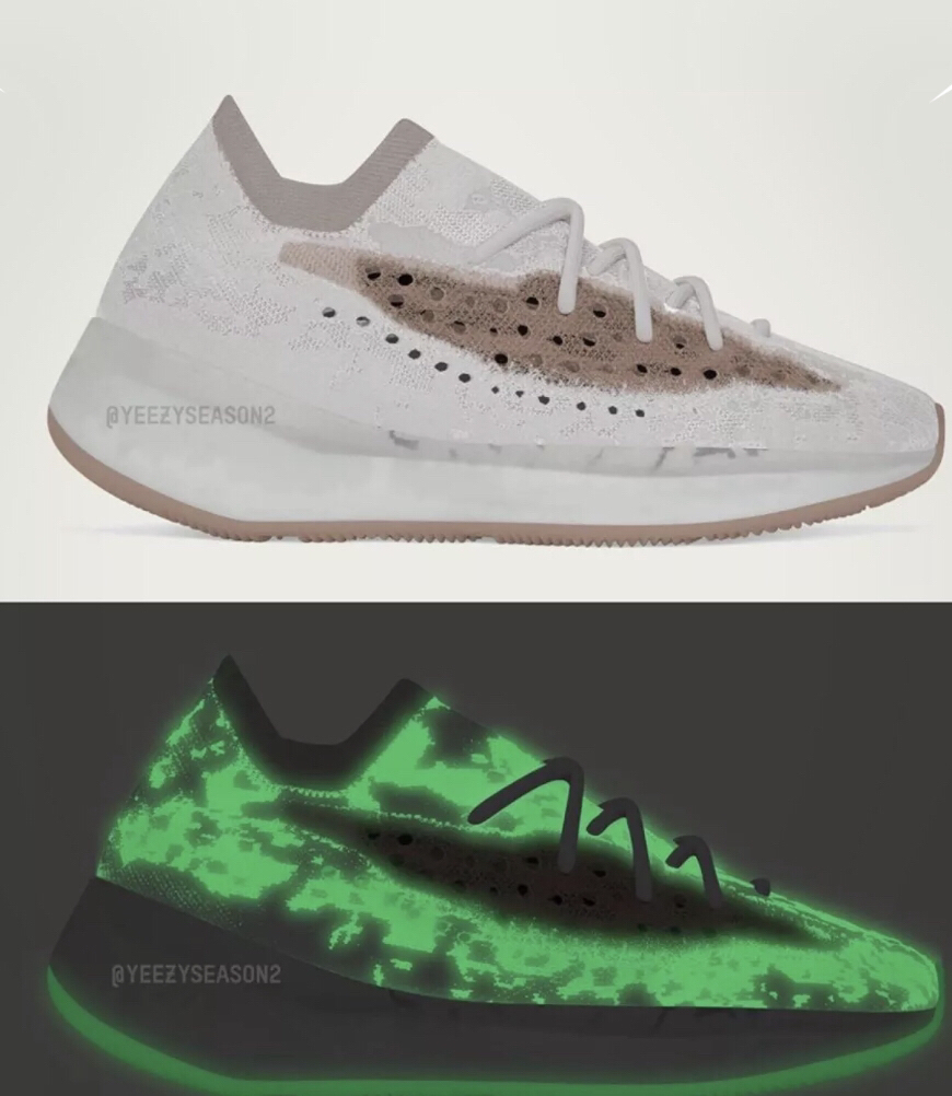 Yeezy 380荧光配色曝光‼️
