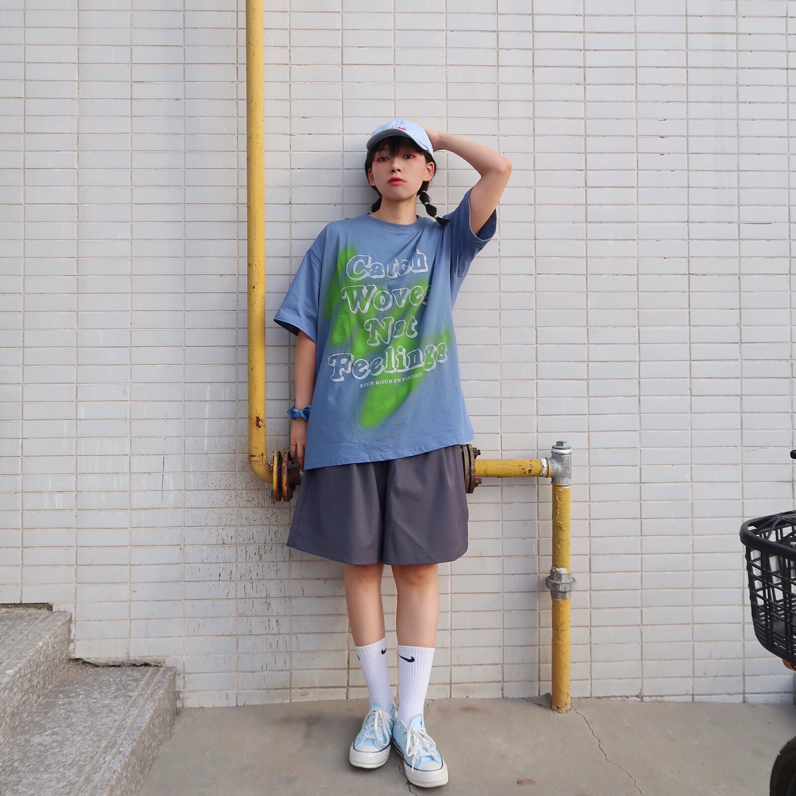 OOTD 今日蓝色穿搭
