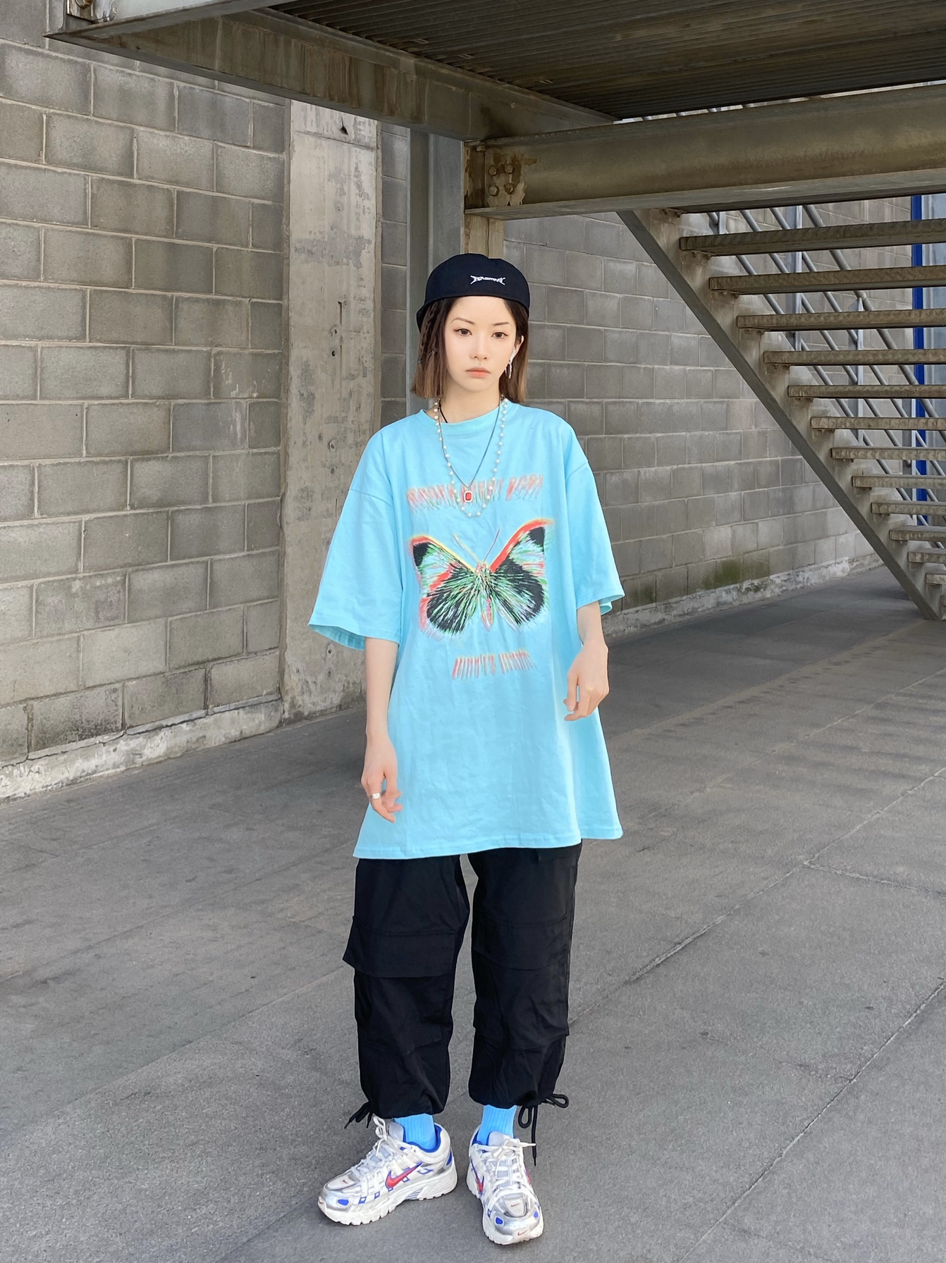穿上我最爱的蓝色