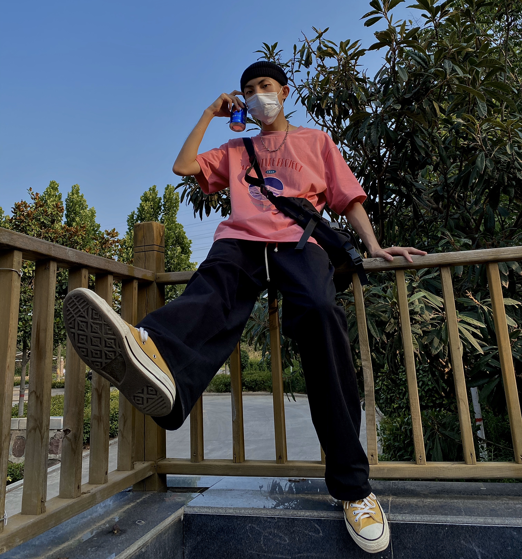 粉粉的一天