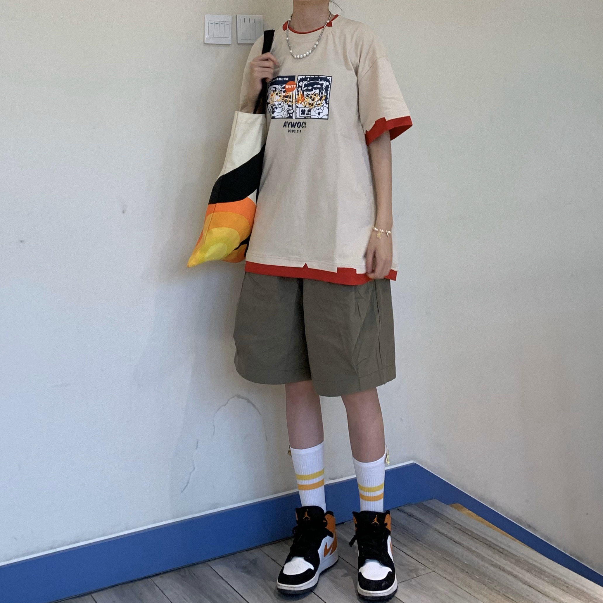 OOTD|暖色调搭配