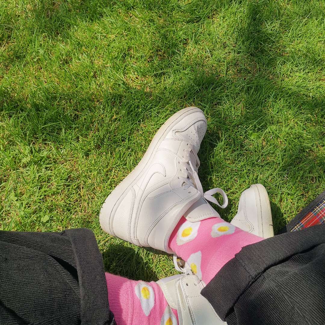 OOTD | 红绿撞色搭配