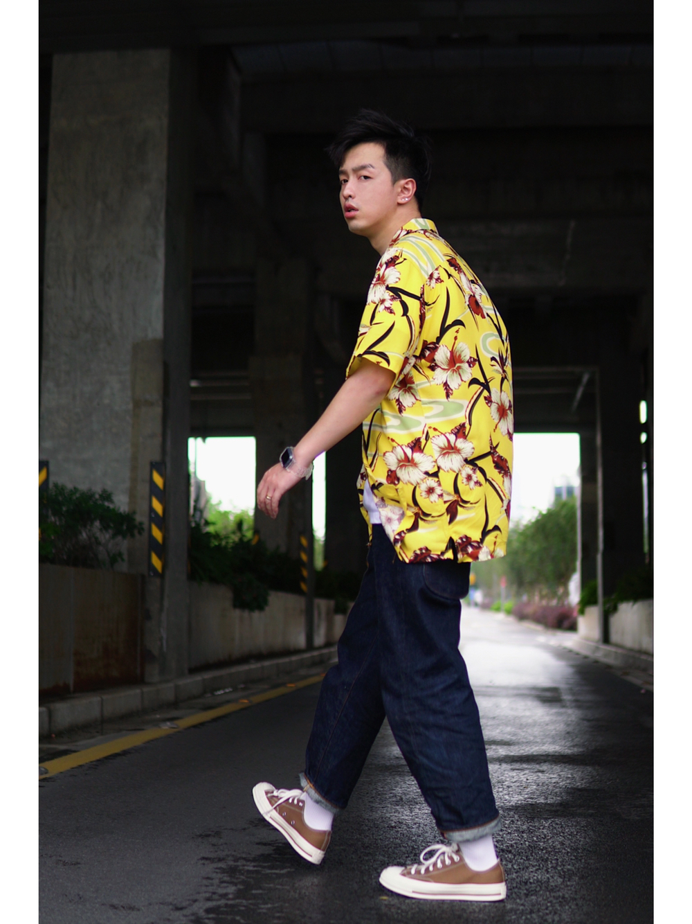 💛夏威夷衬衫造型怎么搭?
