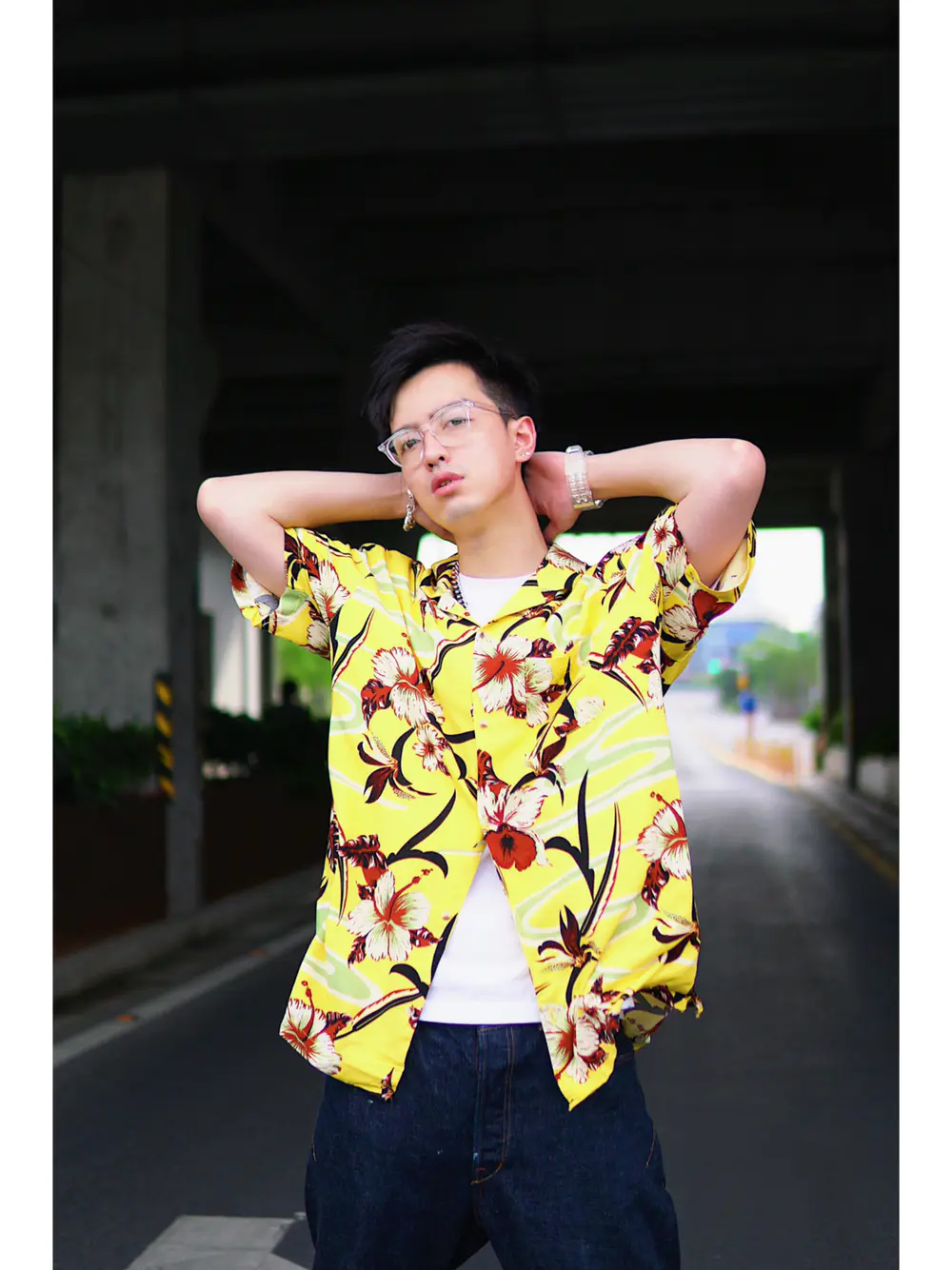 💛夏威夷衬衫造型怎么搭?