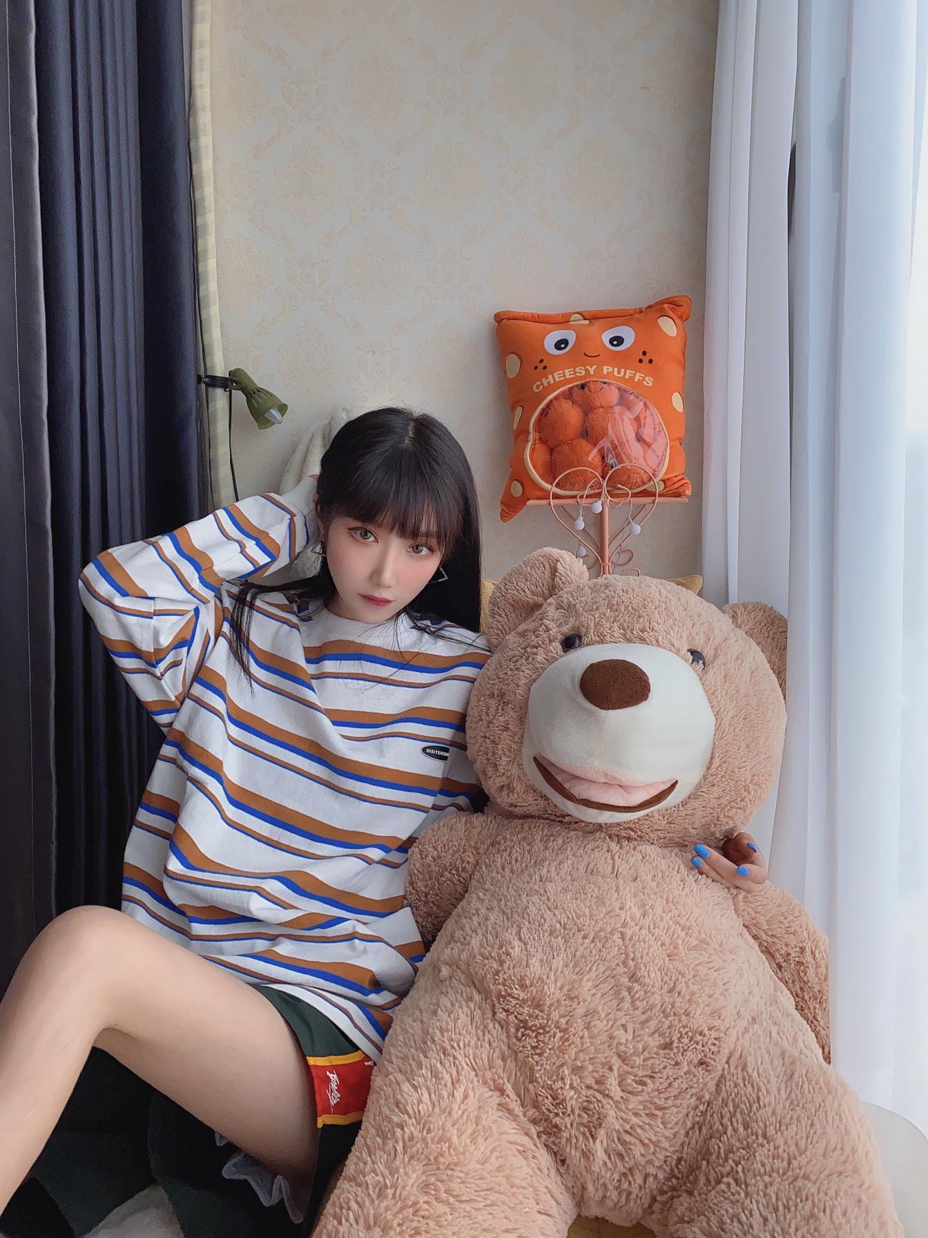 带着我的好朋友🧸跟大家say Hi🤗
