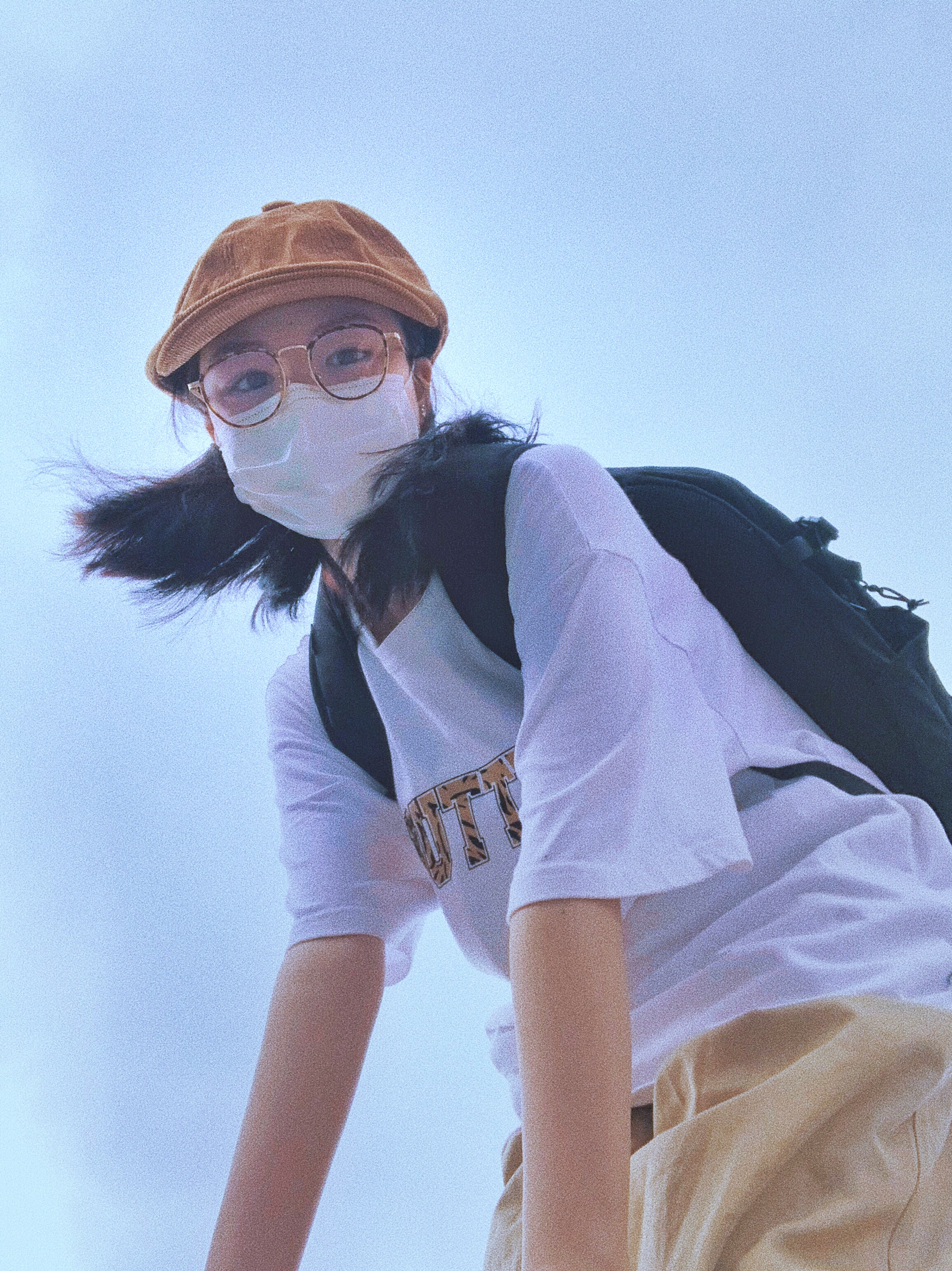 白t➕蓝天 夏天穿出清新少年感