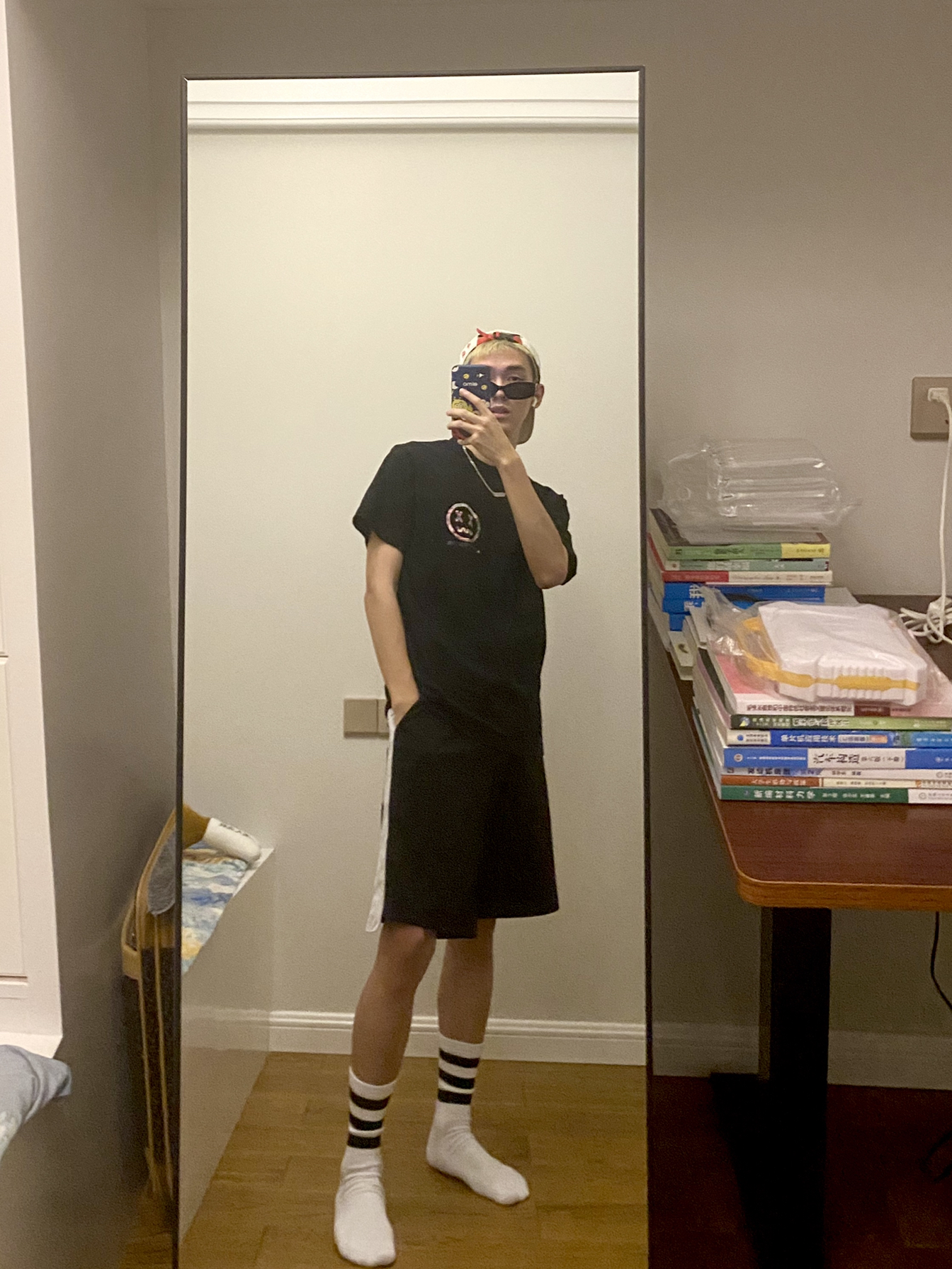 OOTD丨男生夏天黑色短裤怎么搭