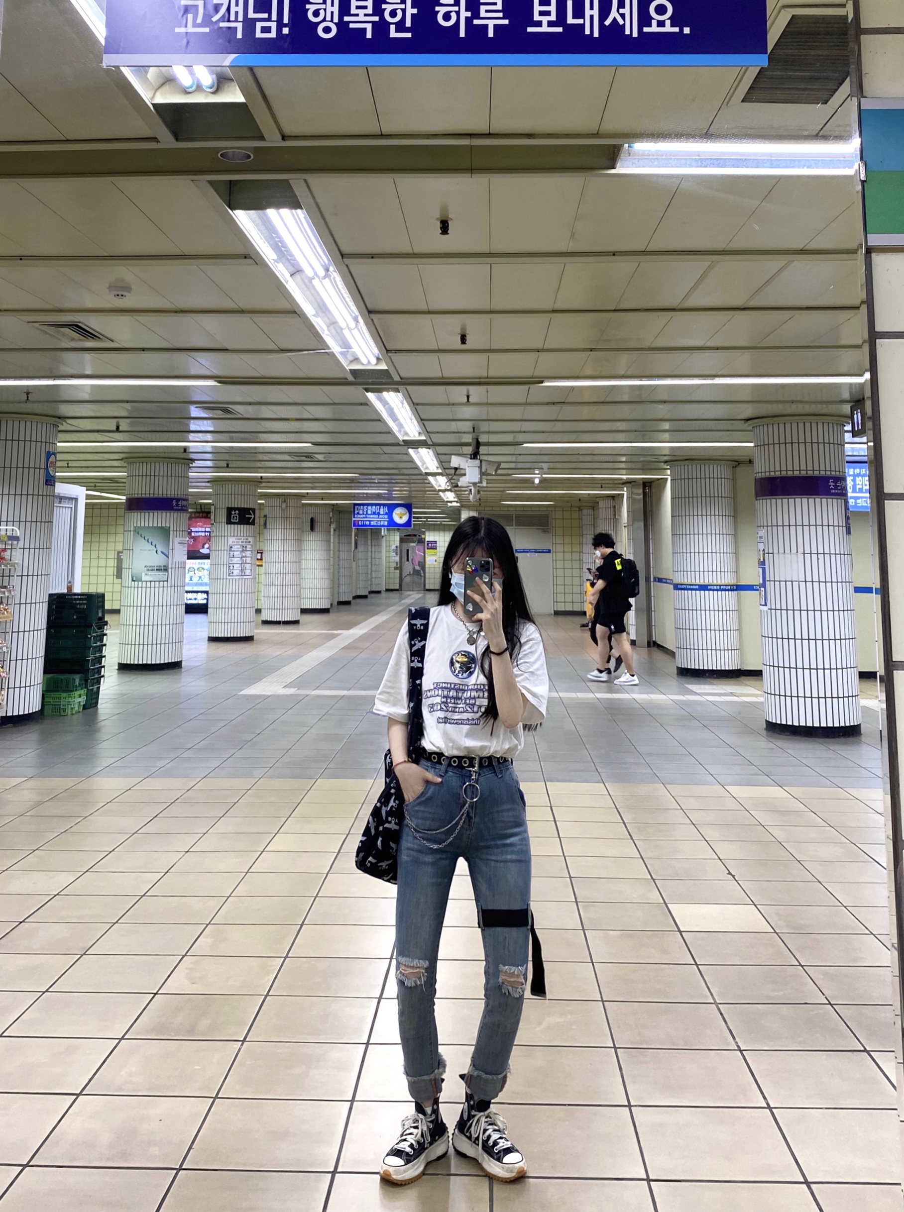 🌈OOTD｜五分钟快速出门甜酷穿搭