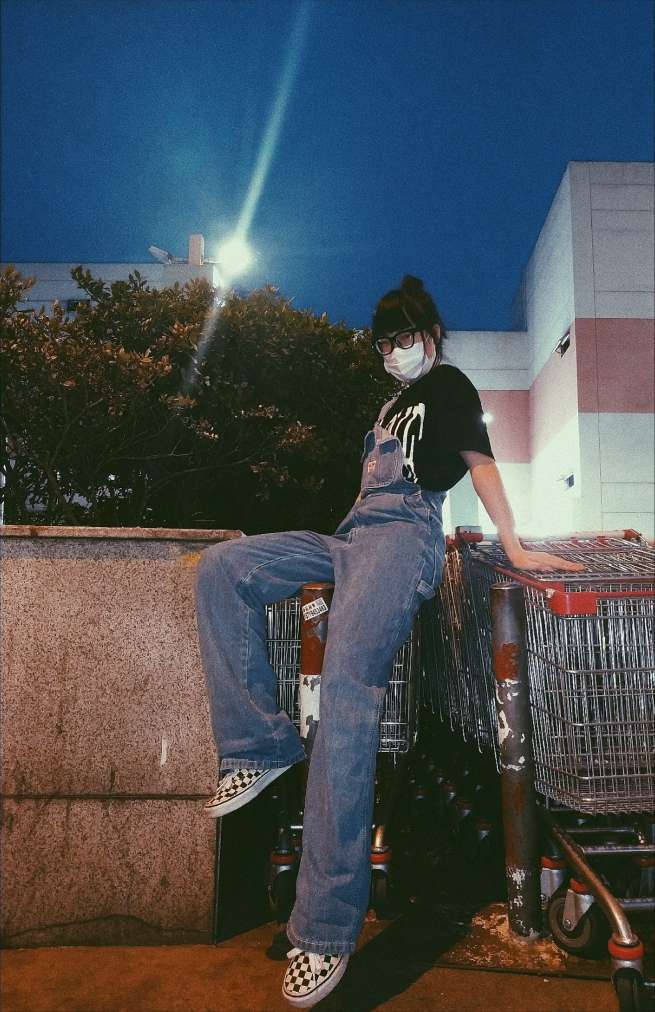 OOTD甜酷女孩风 
