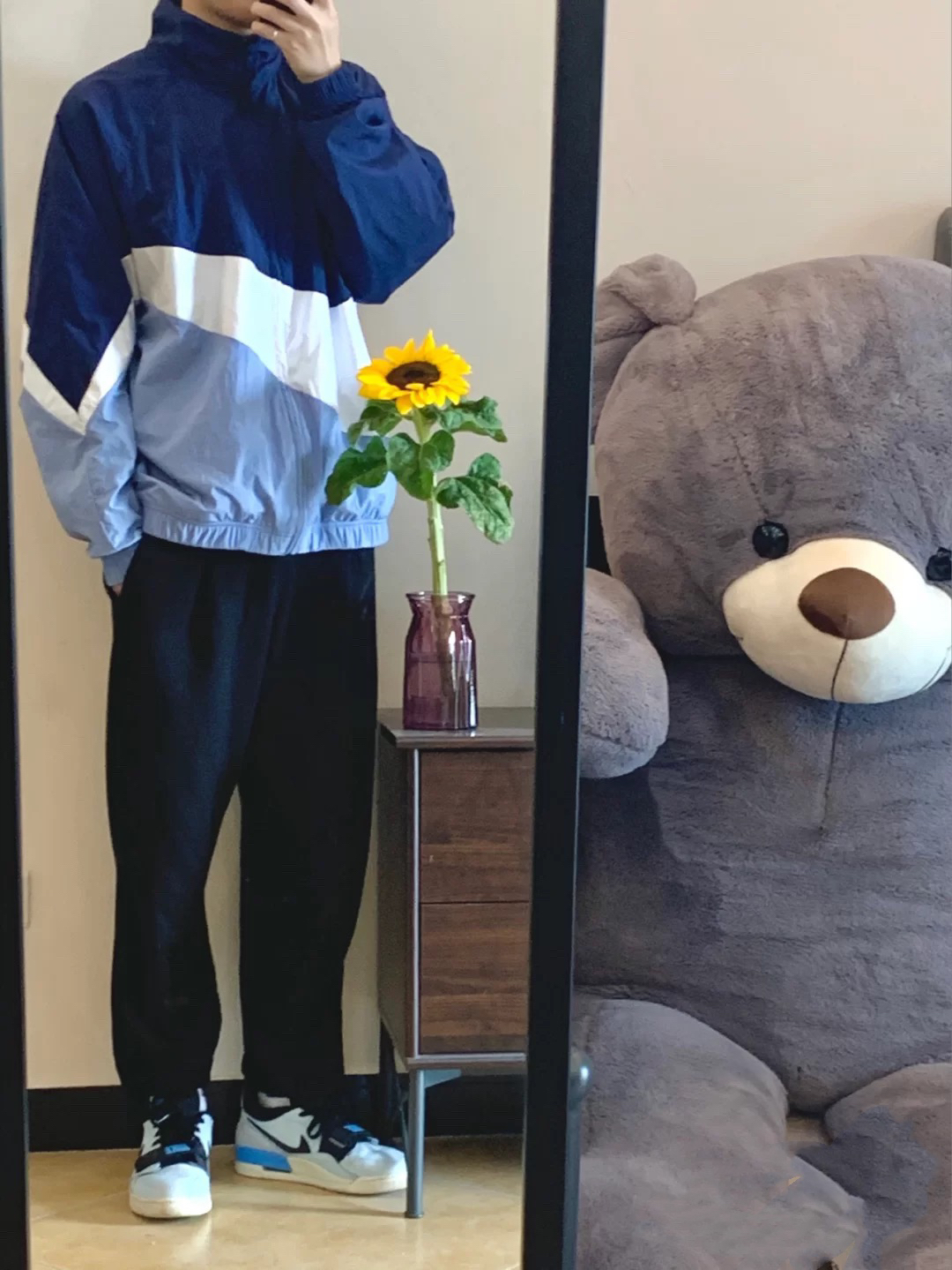 暖男最爱蓝色穿搭